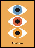 Bauhaus Geometric Eyes Art Print_Sugar & Canvas