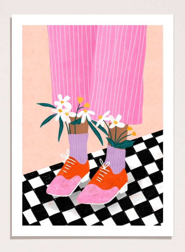 A4/8x12 inches (Framing Available) / Unframed Print Only