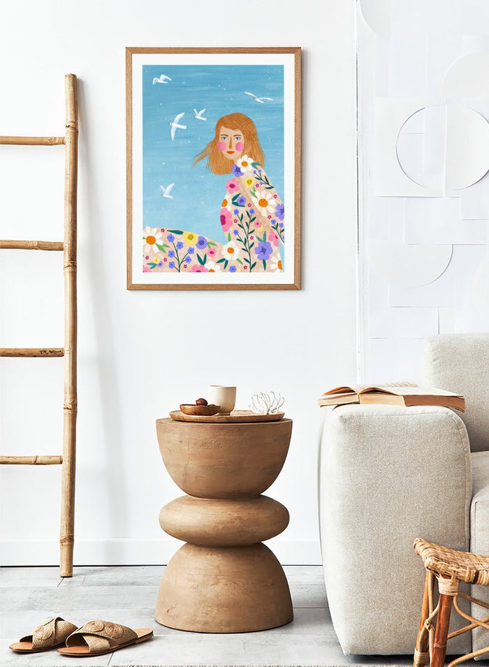 Bea Müller - Free Spirit Floral Dreams Art Print_Sugar & Canvas_Bea Müller