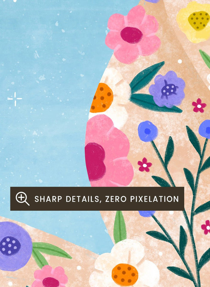 Bea Müller - Free Spirit Floral Dreams Art Print_Sugar & Canvas_Bea Müller