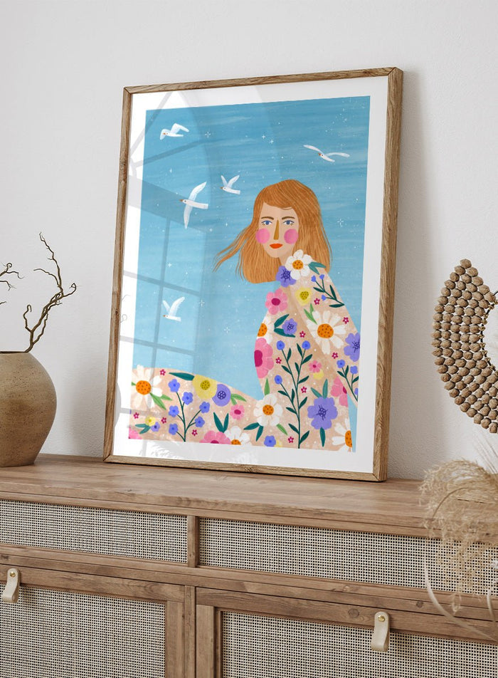 Bea Müller - Free Spirit Floral Dreams Art Print_Sugar & Canvas_Bea Müller