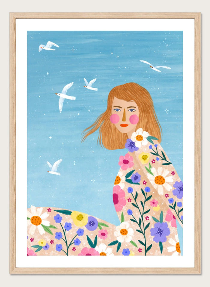 Bea Müller - Free Spirit Floral Dreams Art Print_Sugar & Canvas_Bea Müller
