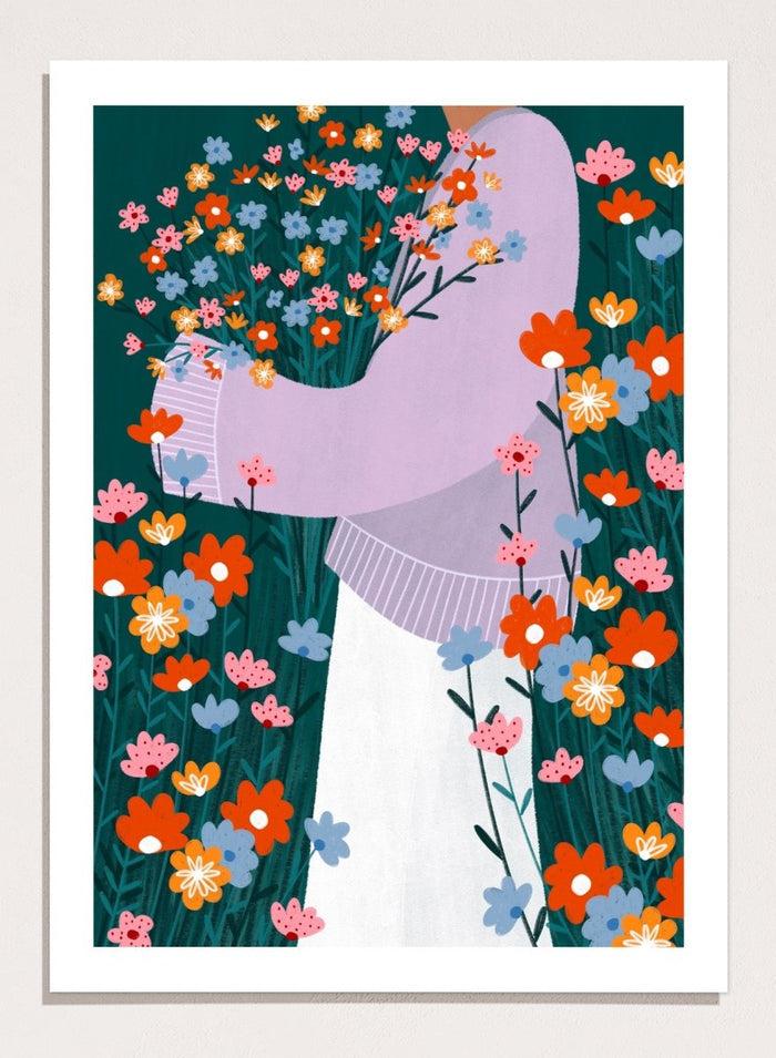A4/8x12 inches (Framing Available) / Unframed Print Only