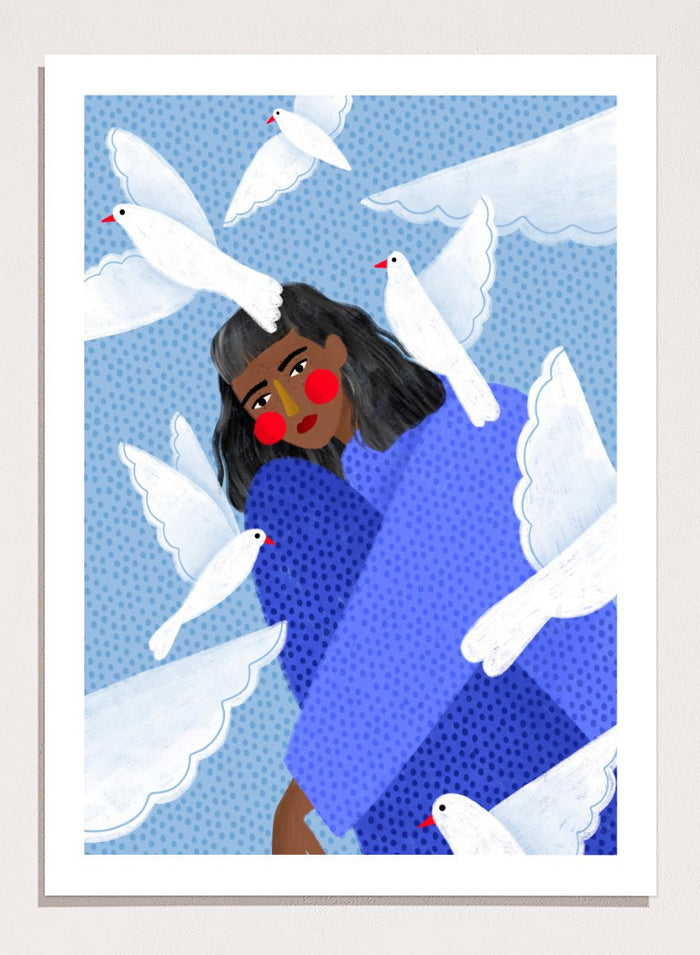 12x16 inches/30x40cm (Framing Available) / Unframed Print Only