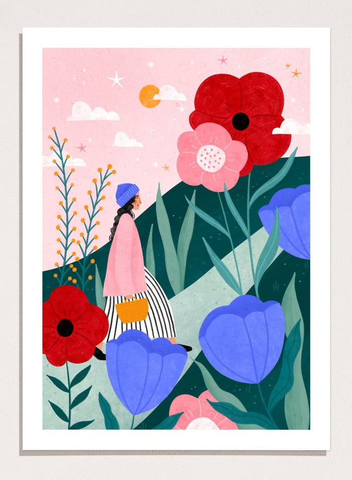 12x16 inches/30x40cm (Framing Available) / Unframed Print Only