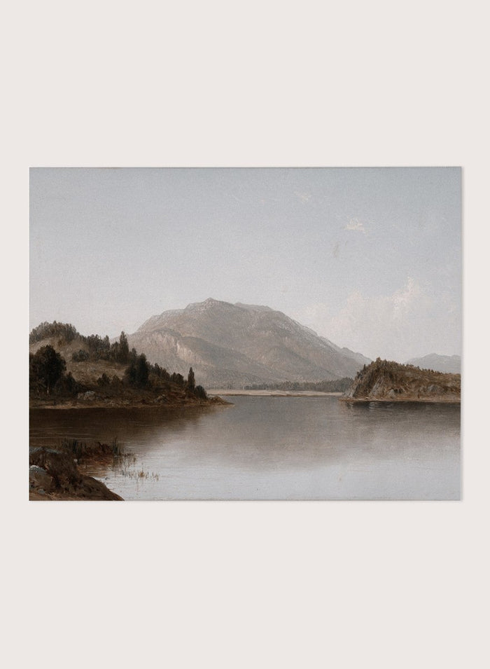 "Bear Mountain and Iona Island on the Hudson River" Art Print_Sugar & Canvas_David Johnson