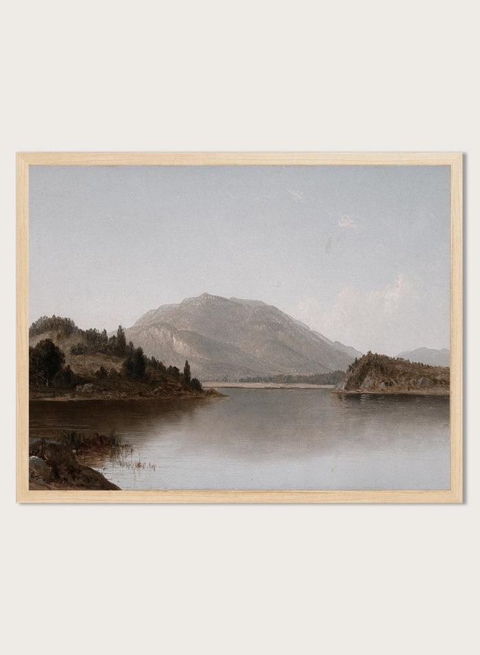 "Bear Mountain and Iona Island on the Hudson River" Art Print_Sugar & Canvas_David Johnson