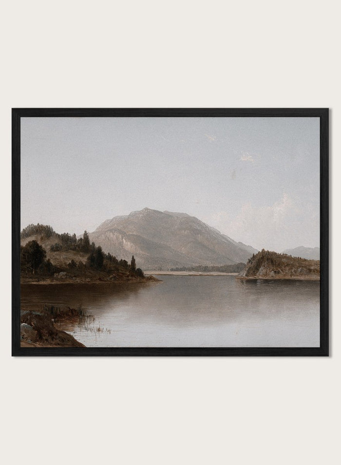 "Bear Mountain and Iona Island on the Hudson River" Art Print_Sugar & Canvas_David Johnson