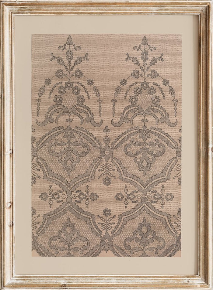 “Black Lace Flounce” Art Print_Sugar & Canvas_Matthew Digby Wyatt