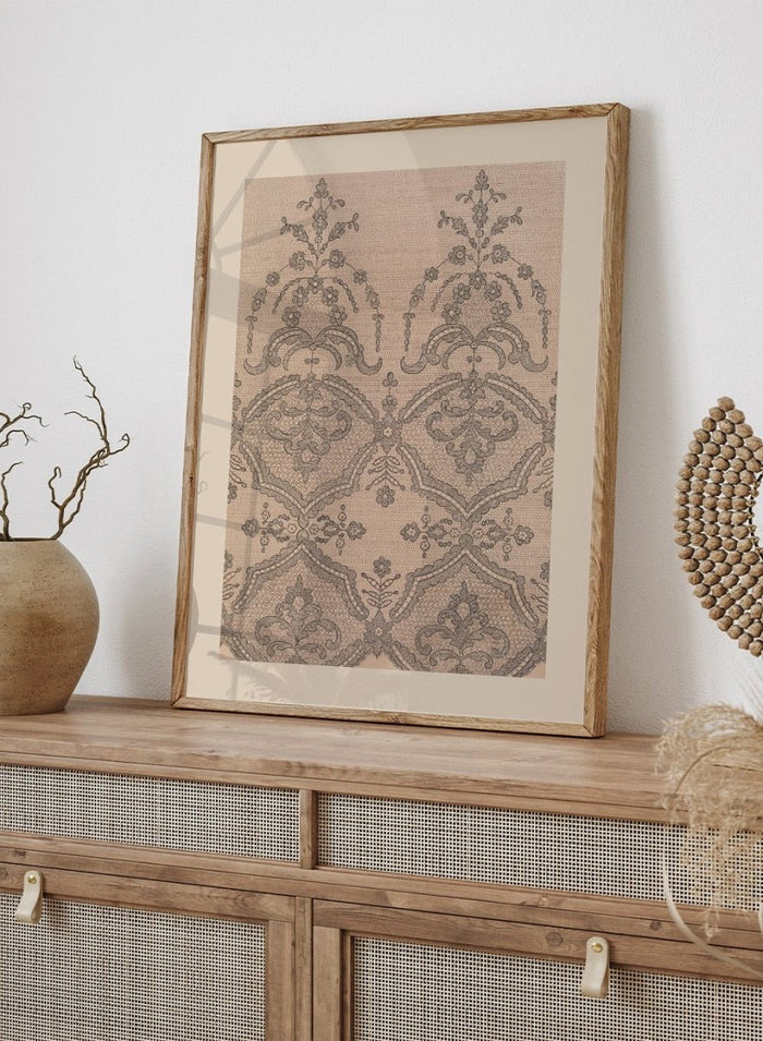 “Black Lace Flounce” Art Print_Sugar & Canvas_Matthew Digby Wyatt