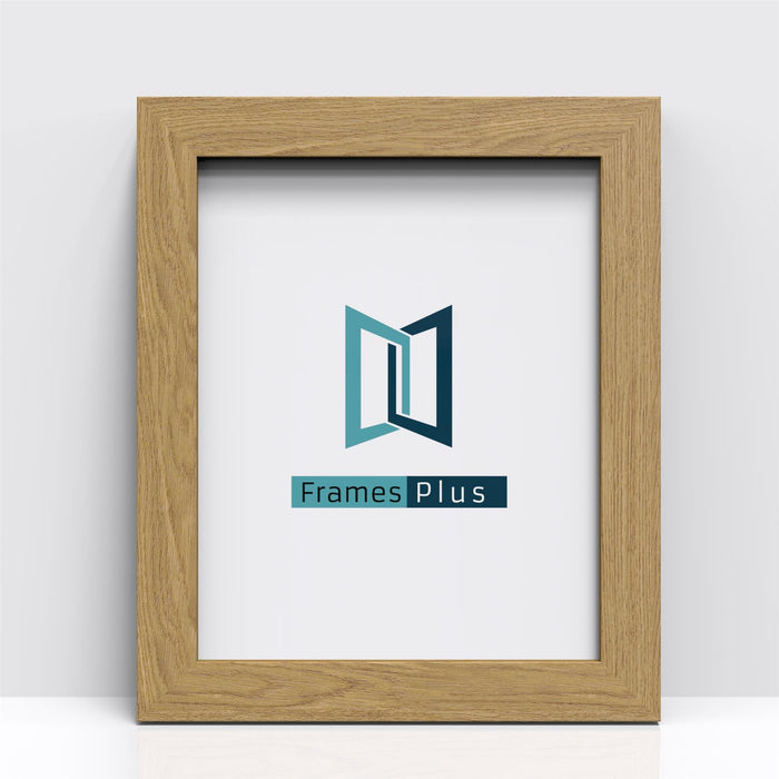 Blok Range oak picture poster frame showcasing a minimalist design for displaying art and photography.