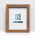 Blok Range rustic picture and poster frame displaying Frames Plus logo in a clean, classic design.