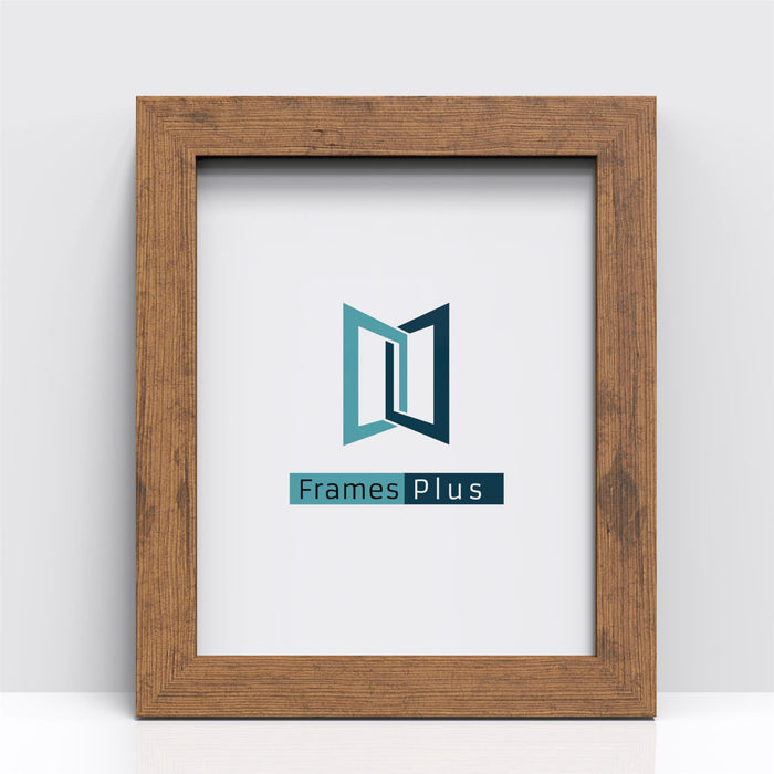 Blok Range rustic picture and poster frame displaying Frames Plus logo in a clean, classic design.