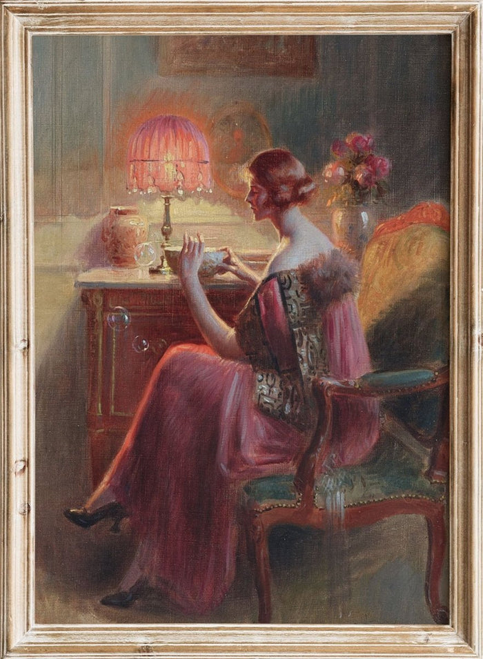 "Blowing Bubbles" Art Print_Sugar & Canvas_Delphin Enjolras