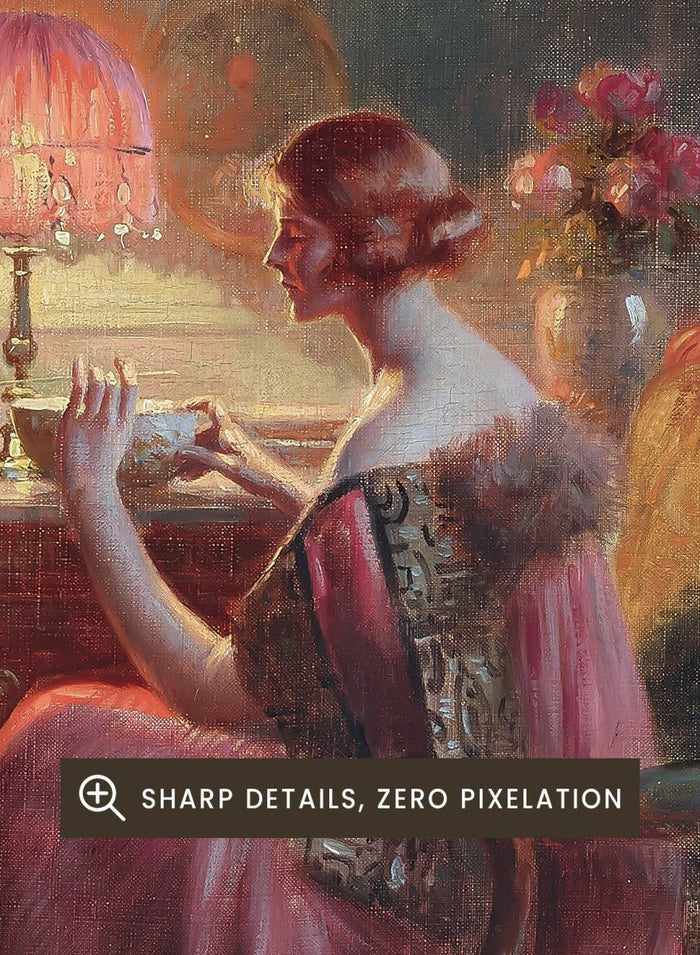 "Blowing Bubbles" Art Print_Sugar & Canvas_Delphin Enjolras