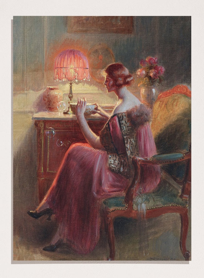 "Blowing Bubbles" Art Print_Sugar & Canvas_Delphin Enjolras