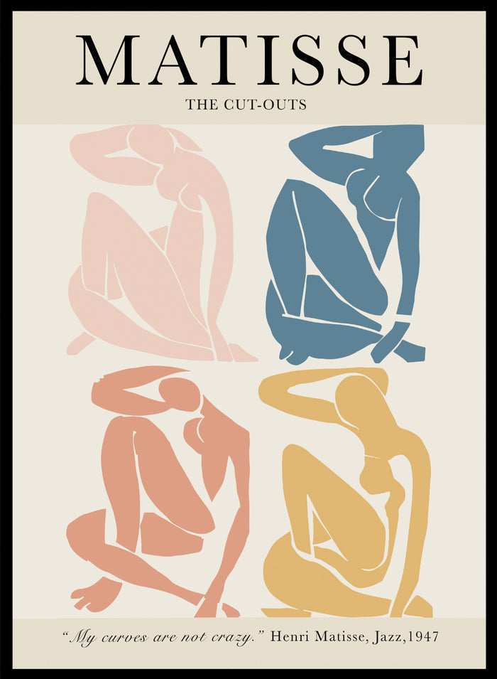 Blue Nudes 1952 by Henri Matisse Print_Sugar & Canvas