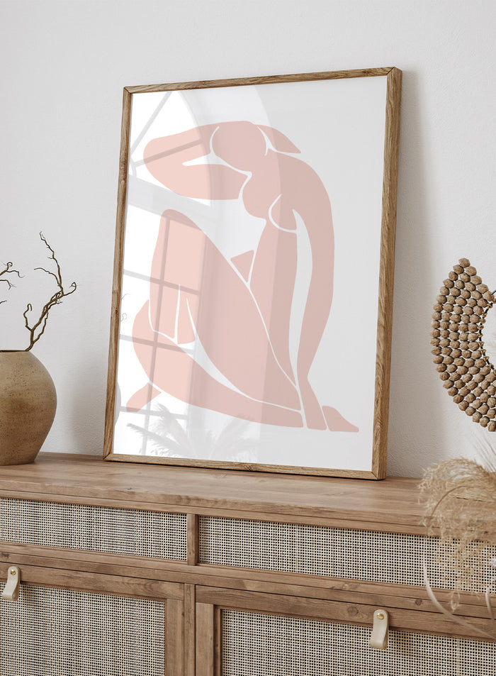 Blue Nudes in Pink by Henri Matisse Print