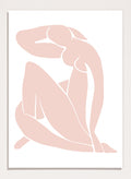 Blue Nudes in Pink by Henri Matisse Print