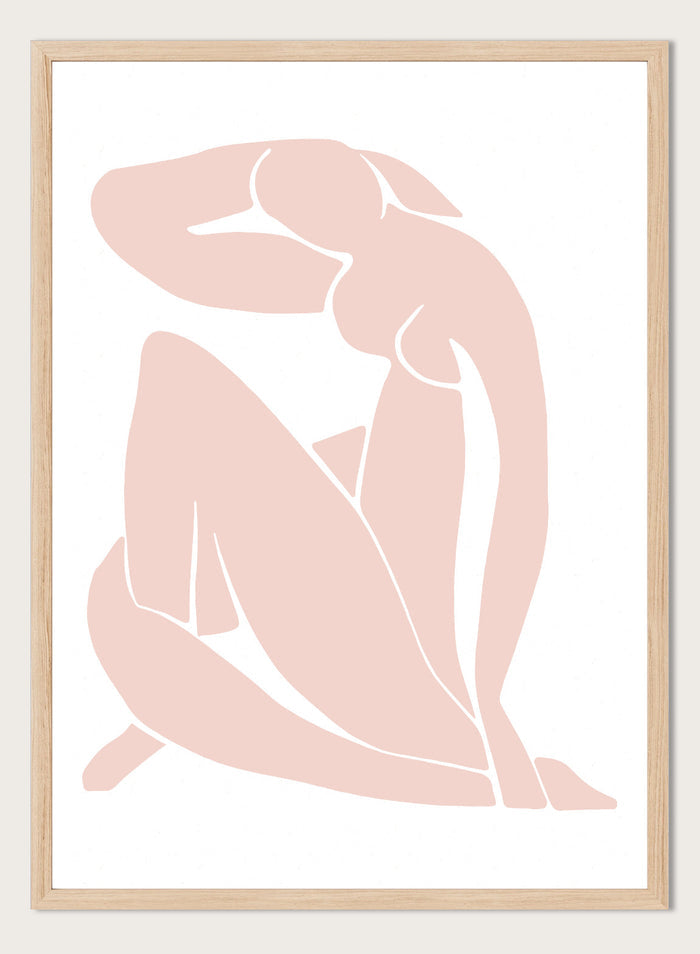 Blue Nudes in Pink by Henri Matisse Print
