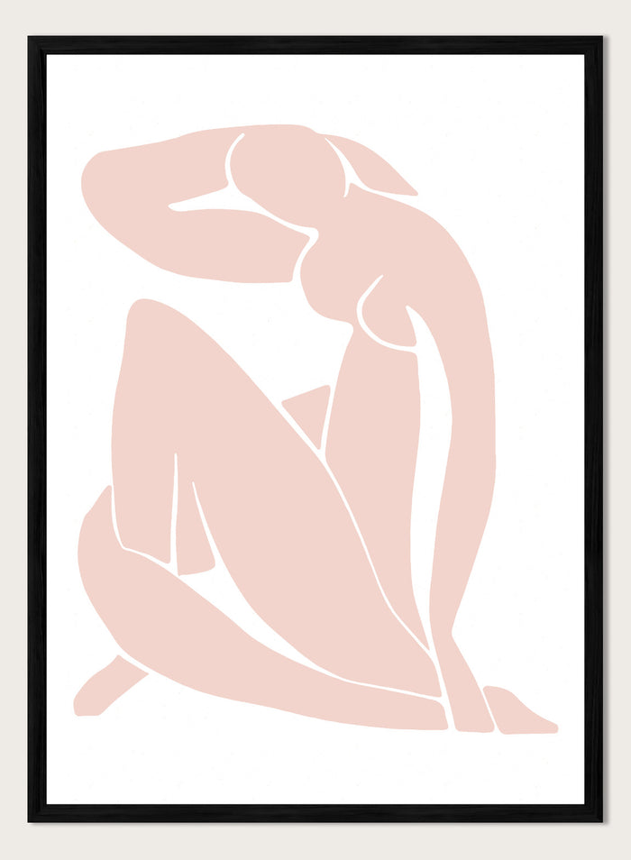 Blue Nudes in Pink by Henri Matisse Print