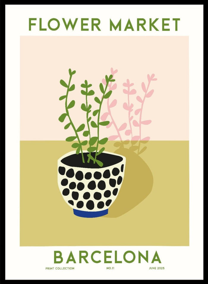 'Botanical Display' Aesthetic Art Print_Sugar & Canvas_Sugar & Canvas