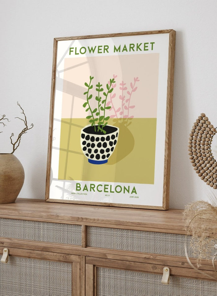 'Botanical Display' Aesthetic Art Print_Sugar & Canvas_Sugar & Canvas
