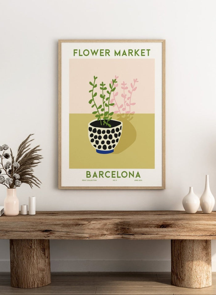 'Botanical Display' Aesthetic Art Print_Sugar & Canvas_Sugar & Canvas