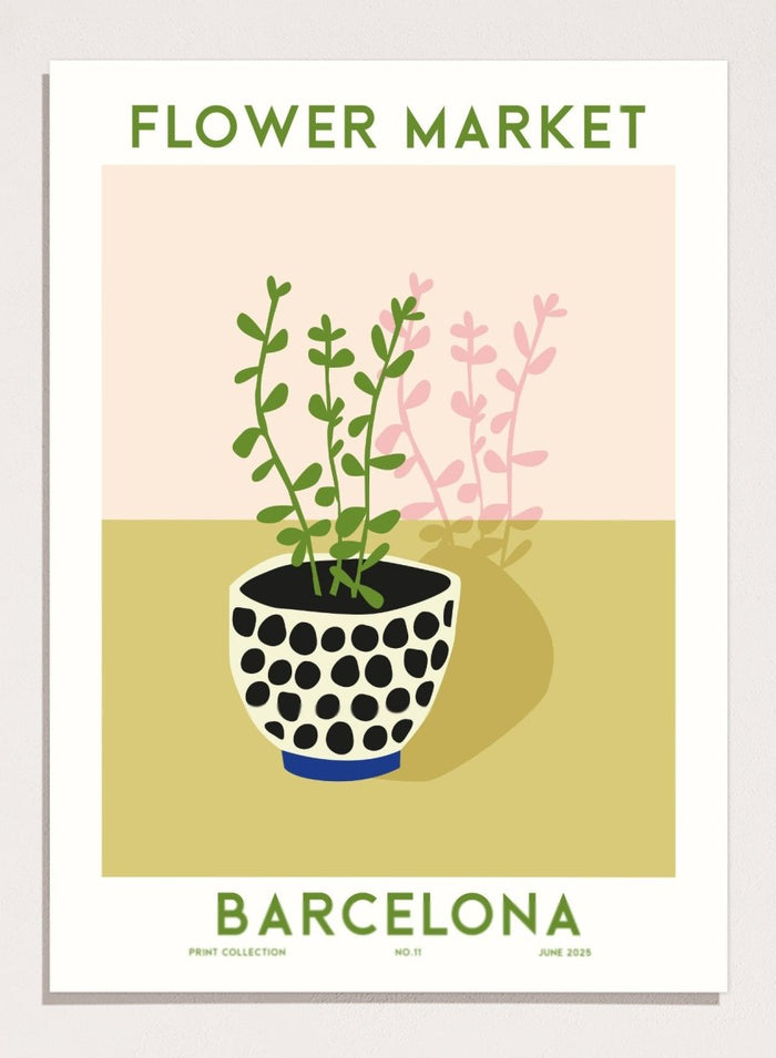 'Botanical Display' Aesthetic Art Print_Sugar & Canvas_Sugar & Canvas