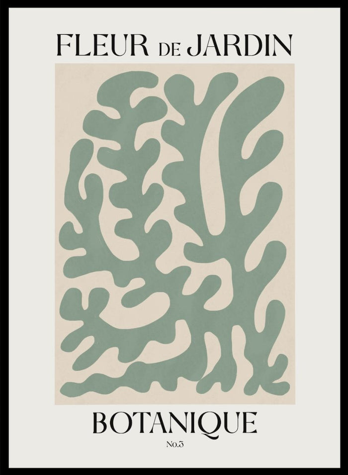 Botanique Cut-Outs Inspired by Henri Matisse Art Print_Sugar & Canvas_Henri Matisse