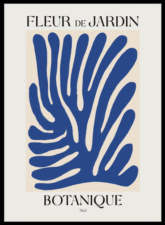 Botanique Cut-Outs Inspired by Henri Matisse Art Print_Sugar & Canvas_Henri Matisse