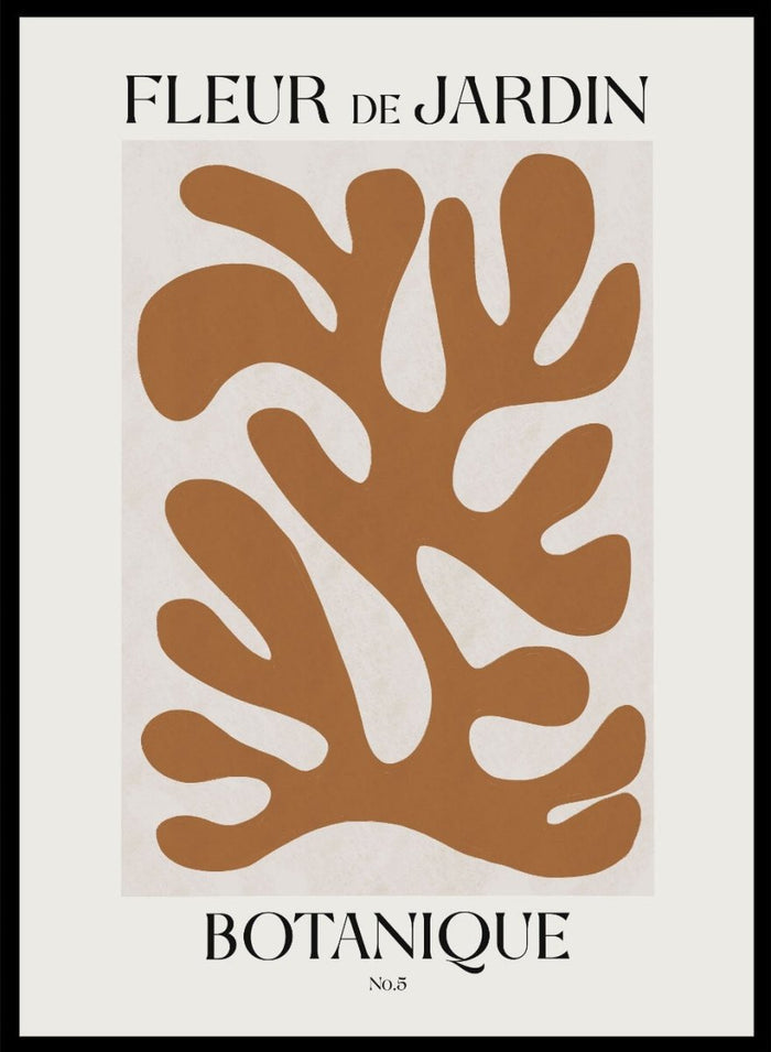 Botanique Cut-Outs Inspired by Henri Matisse Art Print_Sugar & Canvas_Henri Matisse