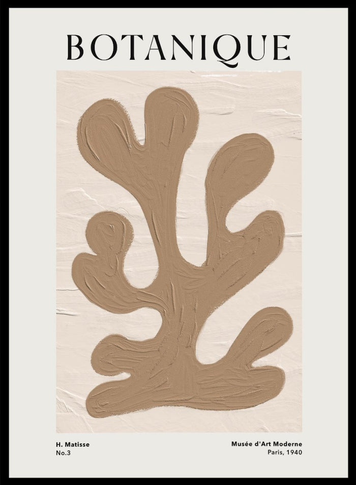 Botanique Cut-Outs Inspired by Henri Matisse Art Print_Sugar & Canvas_Henri Matisse