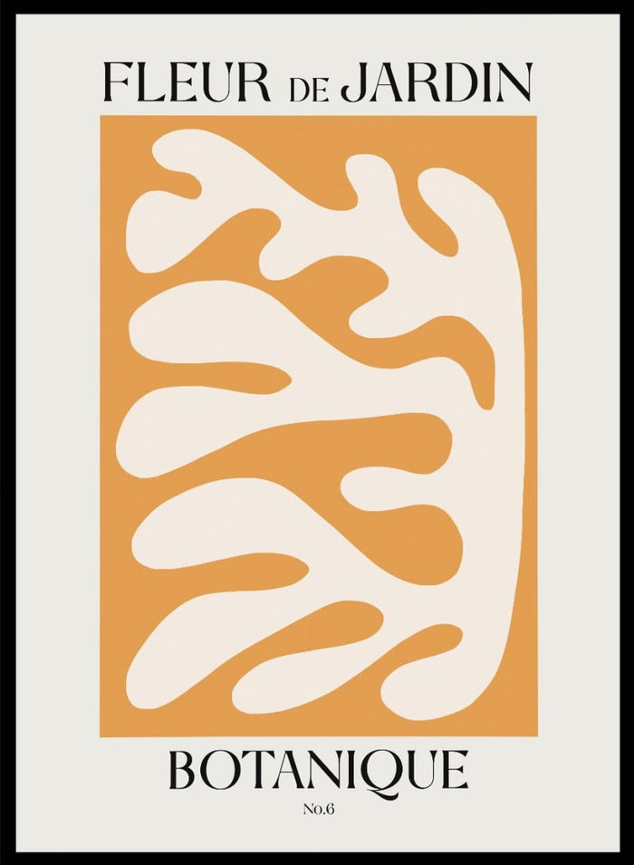 Botanique Cut-Outs Inspired by Henri Matisse Art Print_Sugar & Canvas_Henri Matisse