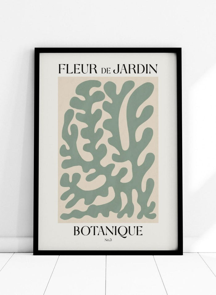Botanique Cut-Outs Inspired by Henri Matisse Art Print_Sugar & Canvas_Henri Matisse