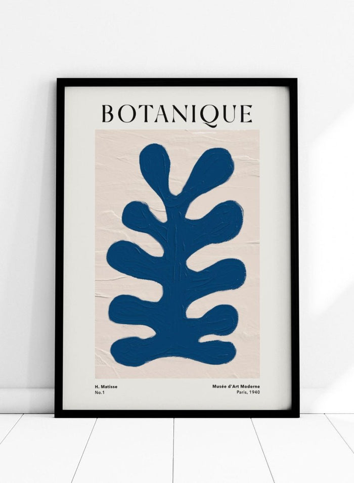 Botanique Cut-Outs Inspired by Henri Matisse Art Print_Sugar & Canvas_Henri Matisse