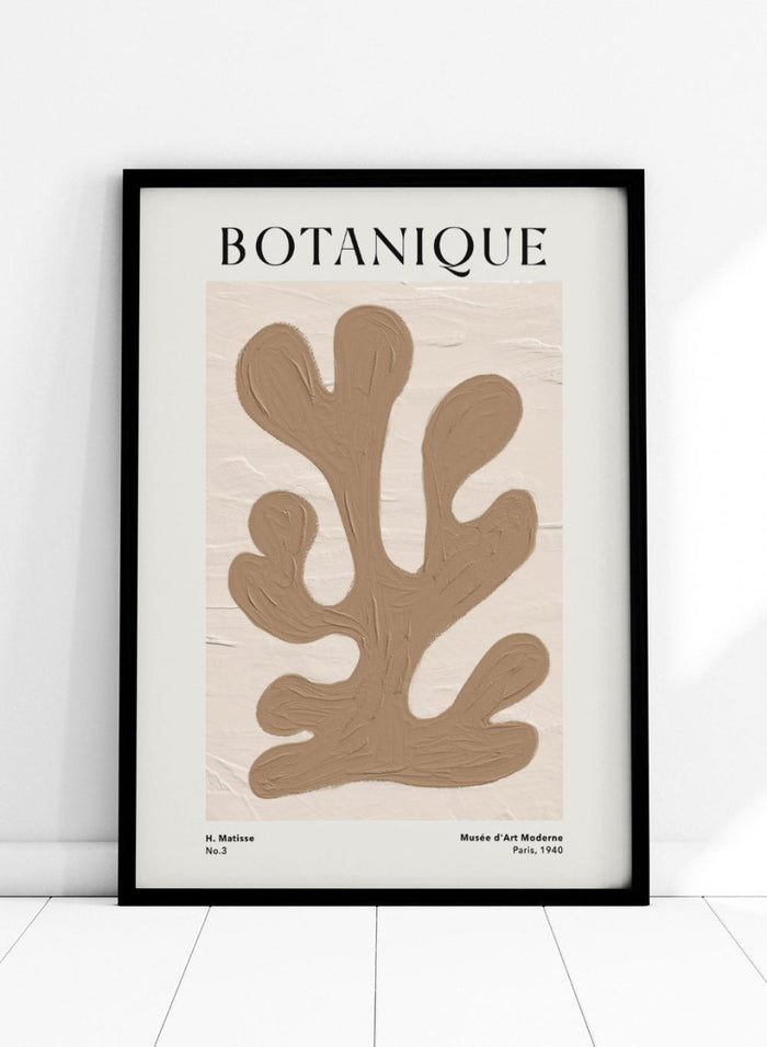 Botanique Cut-Outs Inspired by Henri Matisse Art Print_Sugar & Canvas_Henri Matisse