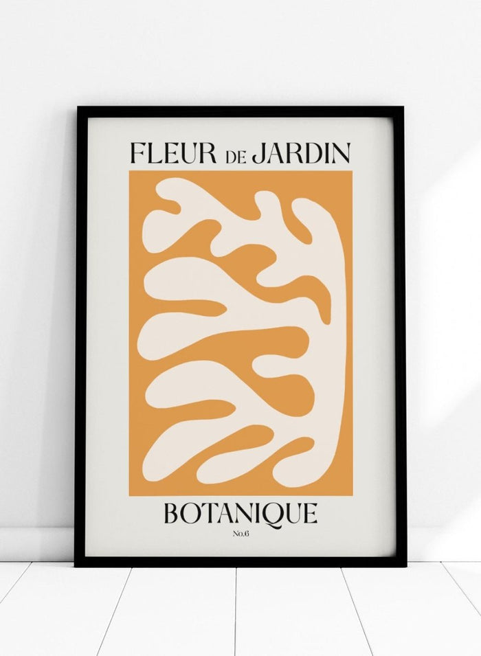 Botanique Cut-Outs Inspired by Henri Matisse Art Print_Sugar & Canvas_Henri Matisse