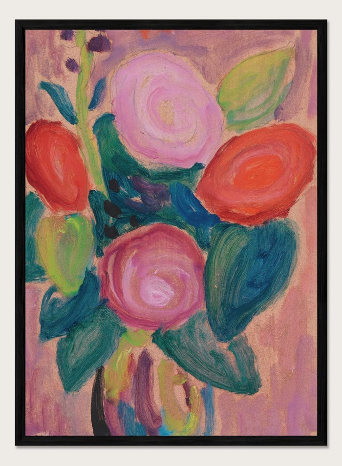 "Bouquet of Flowers in a Vase" Art Print_Sugar & Canvas_Alexej von Jawlensky
