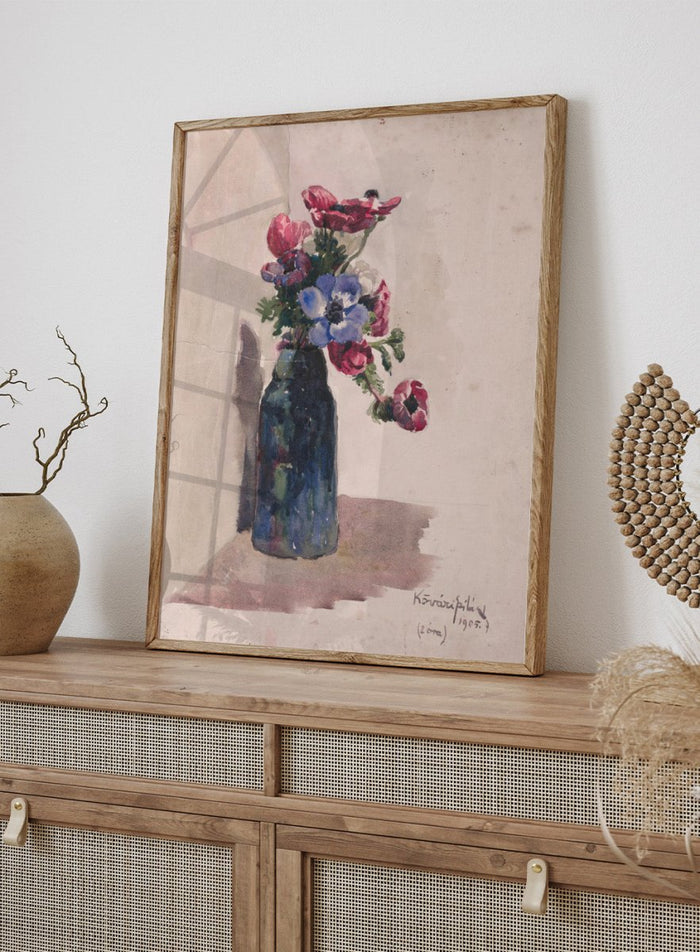 "Bouquet of Wildflowers" Art Print_Sugar & Canvas_Konštantín Kövári-Kačmarik