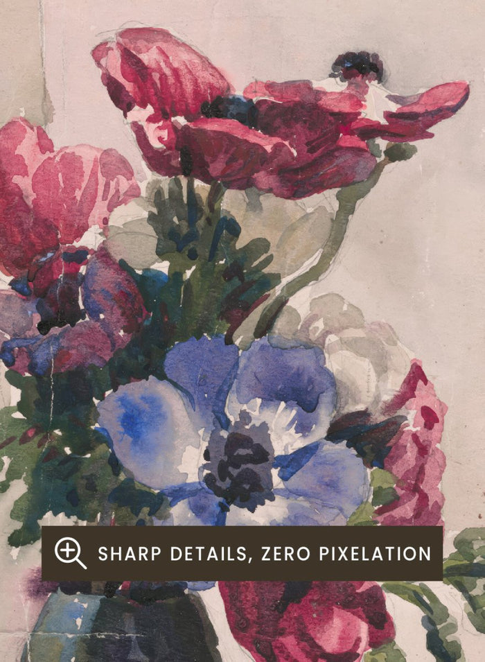 "Bouquet of Wildflowers" Art Print_Sugar & Canvas_Konštantín Kövári-Kačmarik