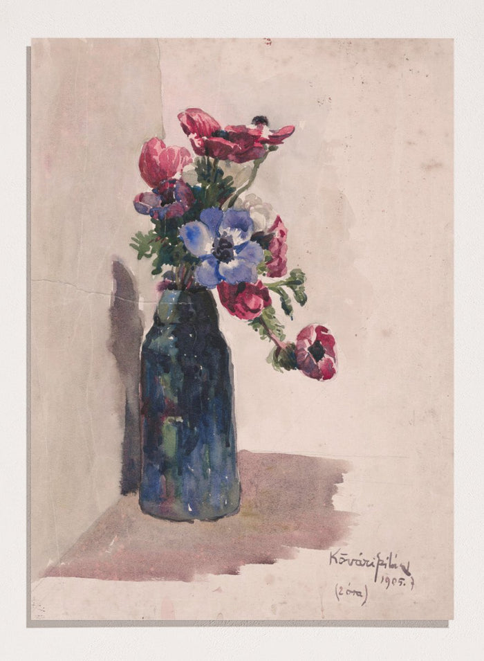 "Bouquet of Wildflowers" Art Print_Sugar & Canvas_Konštantín Kövári-Kačmarik