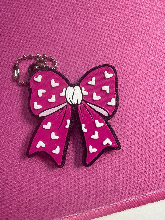 Bow pop tab nail saver