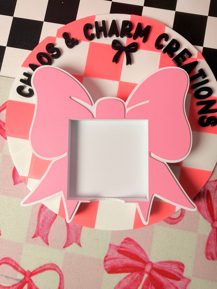 Bow Post it Holder