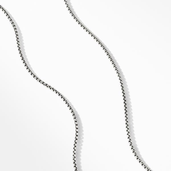 Box Chain Necklace with Gold