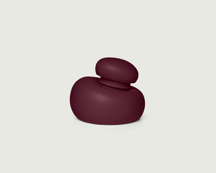 Beet::Bubble Cap set  purple  side