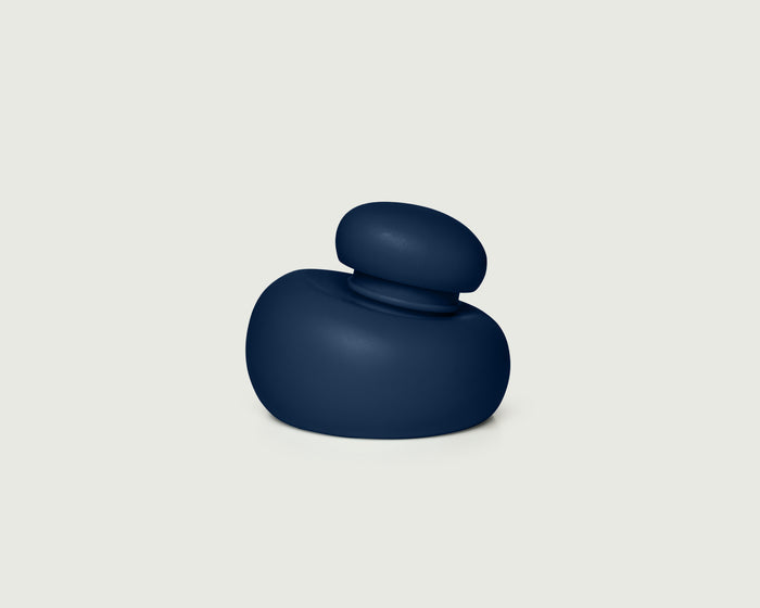 Blackberry::Bubble Cap  blue  side