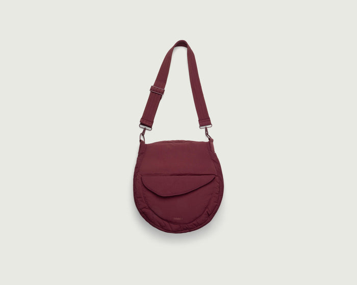 Hibiscus::Bucket Bag  red  front