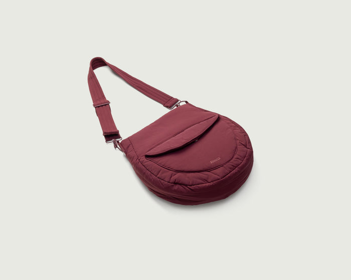 Hibiscus::Bucket Bag  red  front diagonal