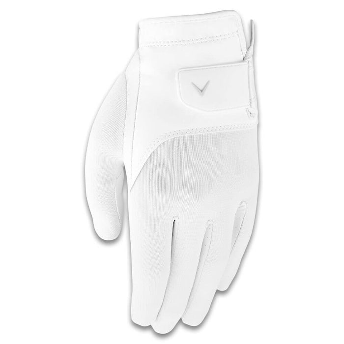 Callaway Aura Golf Glove White - 26 Women